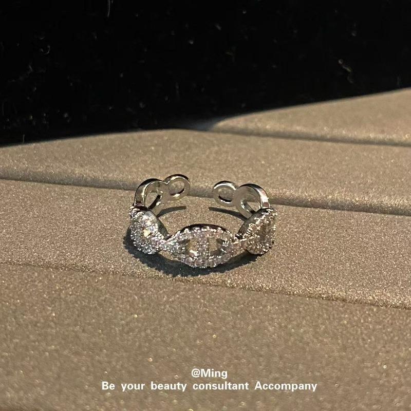 Meier Ring, heavy-duty ring, exquisite open ring, adjustable ring size adjustable