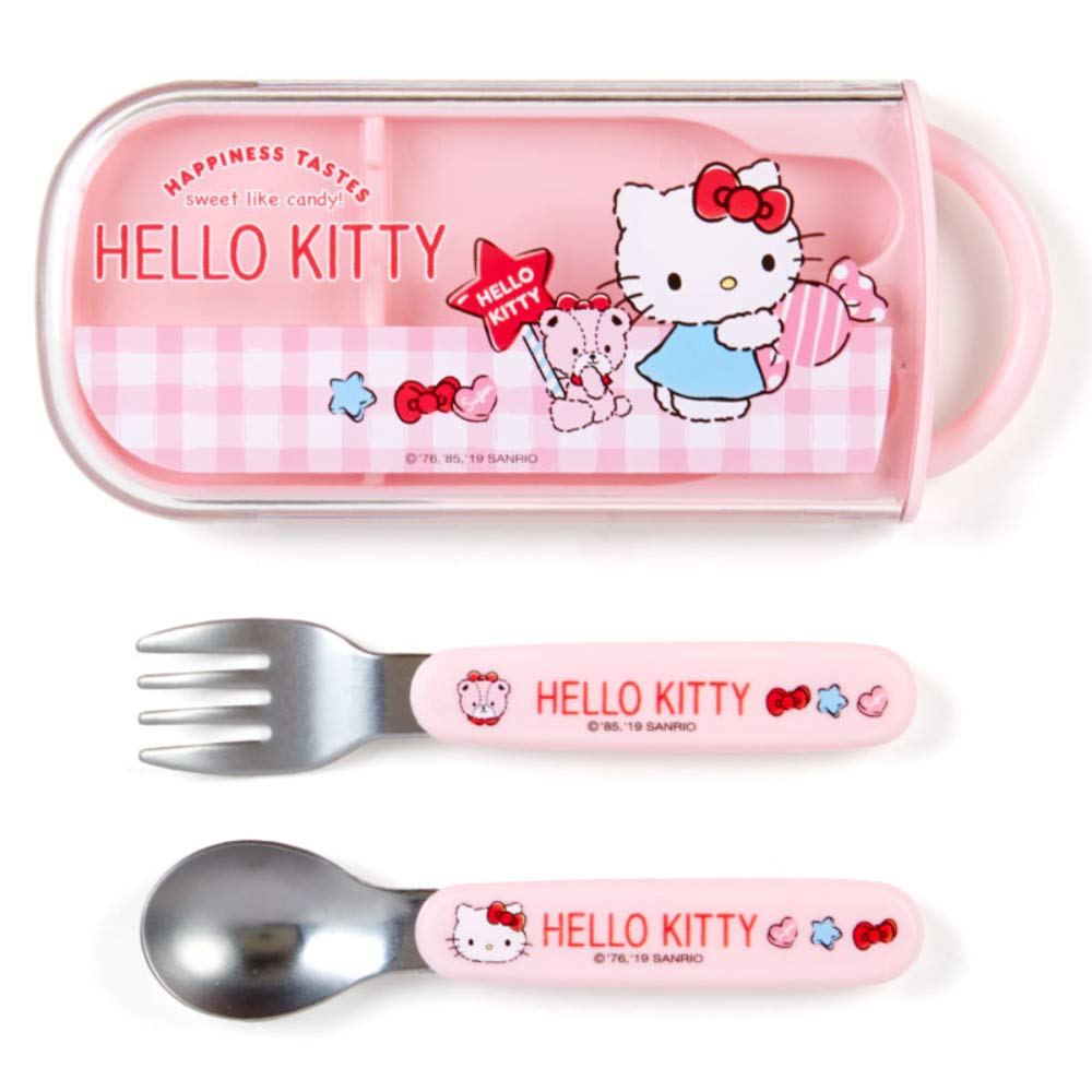 

Sanrio Hello Kitty Spoon Fork Set & (CANDY)