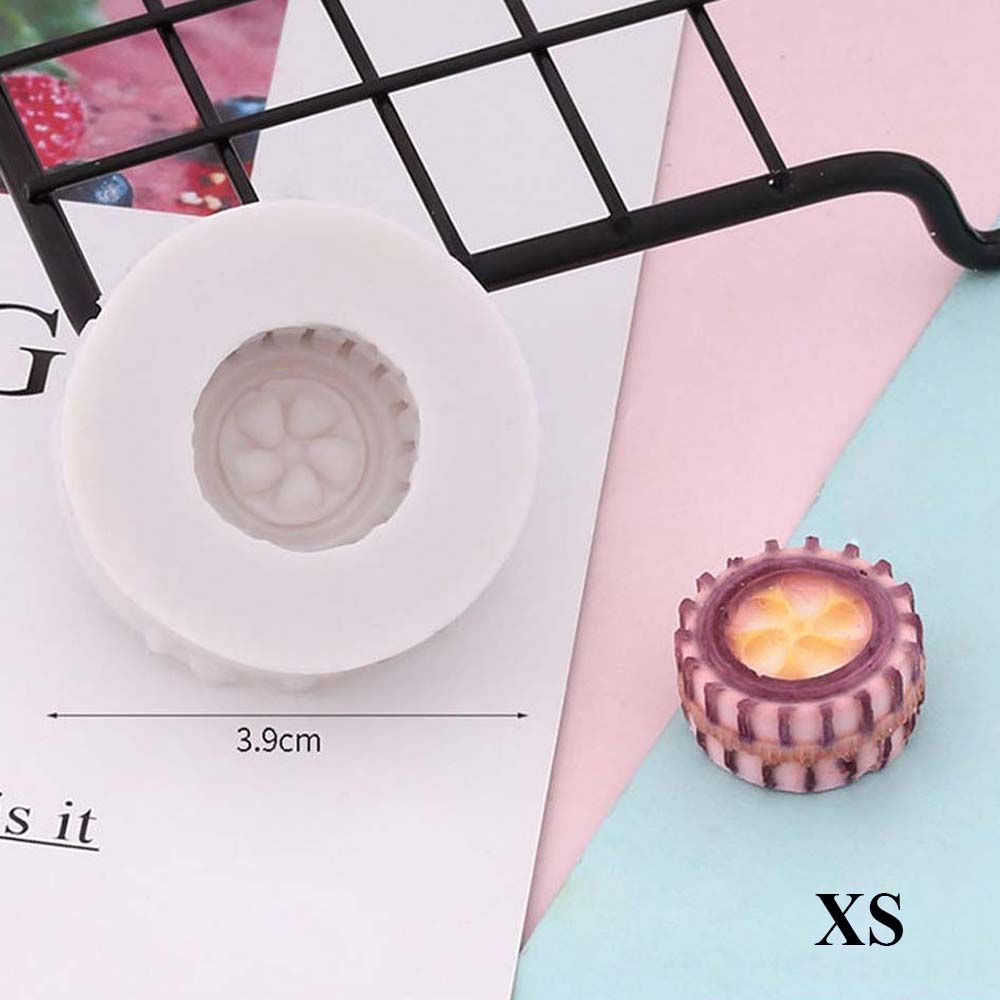 Mold Fondant Candy Mould Soap Mould Cakes Decorating Tools Wheel Silicone Molds Baking Decorating
