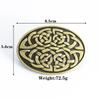 Stylish Men's Retro Full Grain Cowhide Belt with Smooth Buckle
