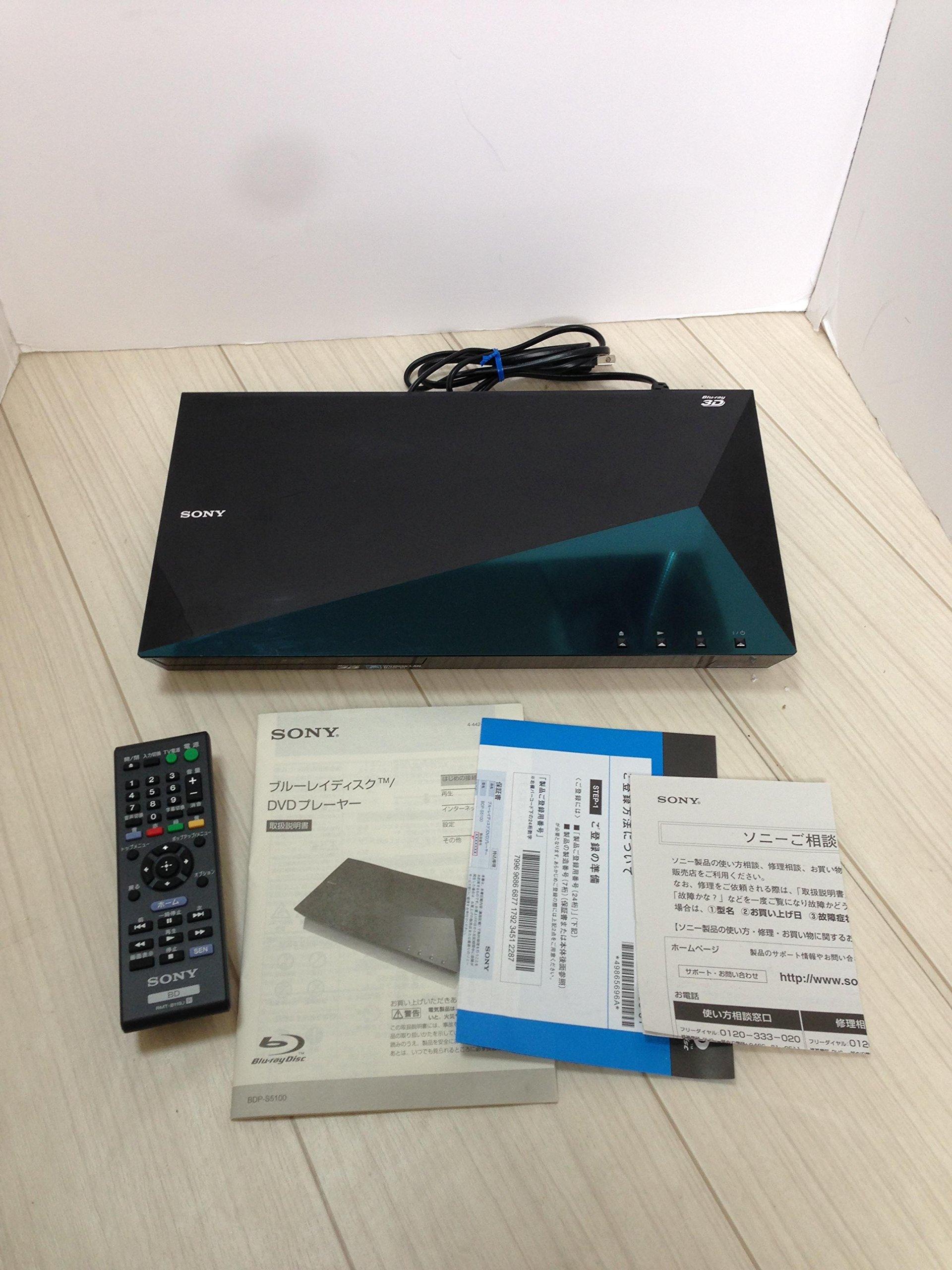 

Sony Програвач дисків Blu-ray/DVD BDP-S5100