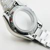44mm Watch Bezel Case Strap Fit 32mm Dial For Seiko Grand GMT NH35/34/36/4R35A/4R36A Automatic Movement Sapphire Mod Parts