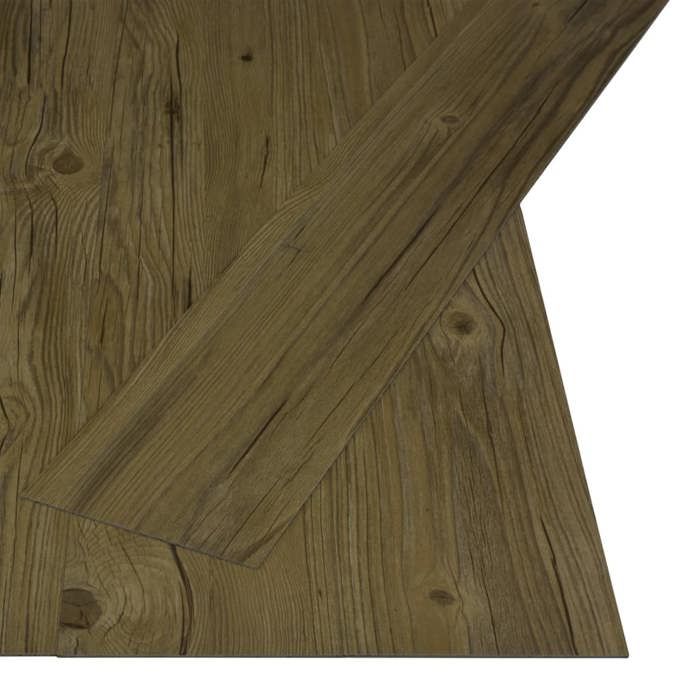 VidaXL Planches de Plancher Autoadhésives Revêtement de Sol Dalle de Sol Salon Salle de Séjour Chambre à Coucher Maison 3 mm 143874