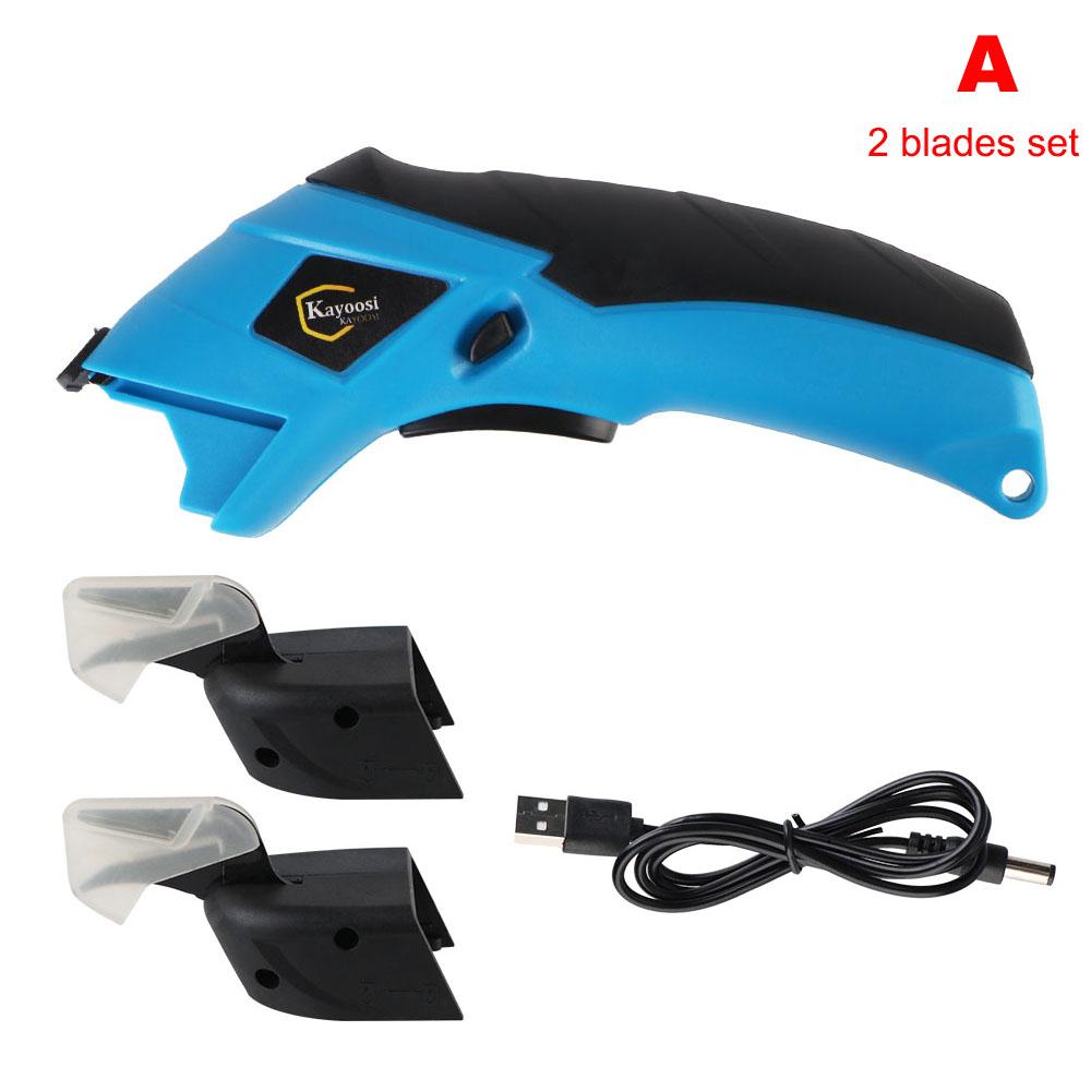 Fabric Sewing Cut Shear Tungsten Steel Blade Portable Wireless Electric Scissors 10000r/min Universal For Home Crafts Tailor