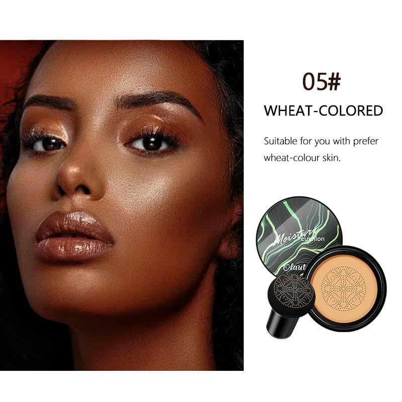CC krém s houbovou hlavičkou, vzduchový polštář, přírodní hydratační make-up, korektor, bělicí krém, kontrola mastnoty, make-up, kosmetika, BB krém