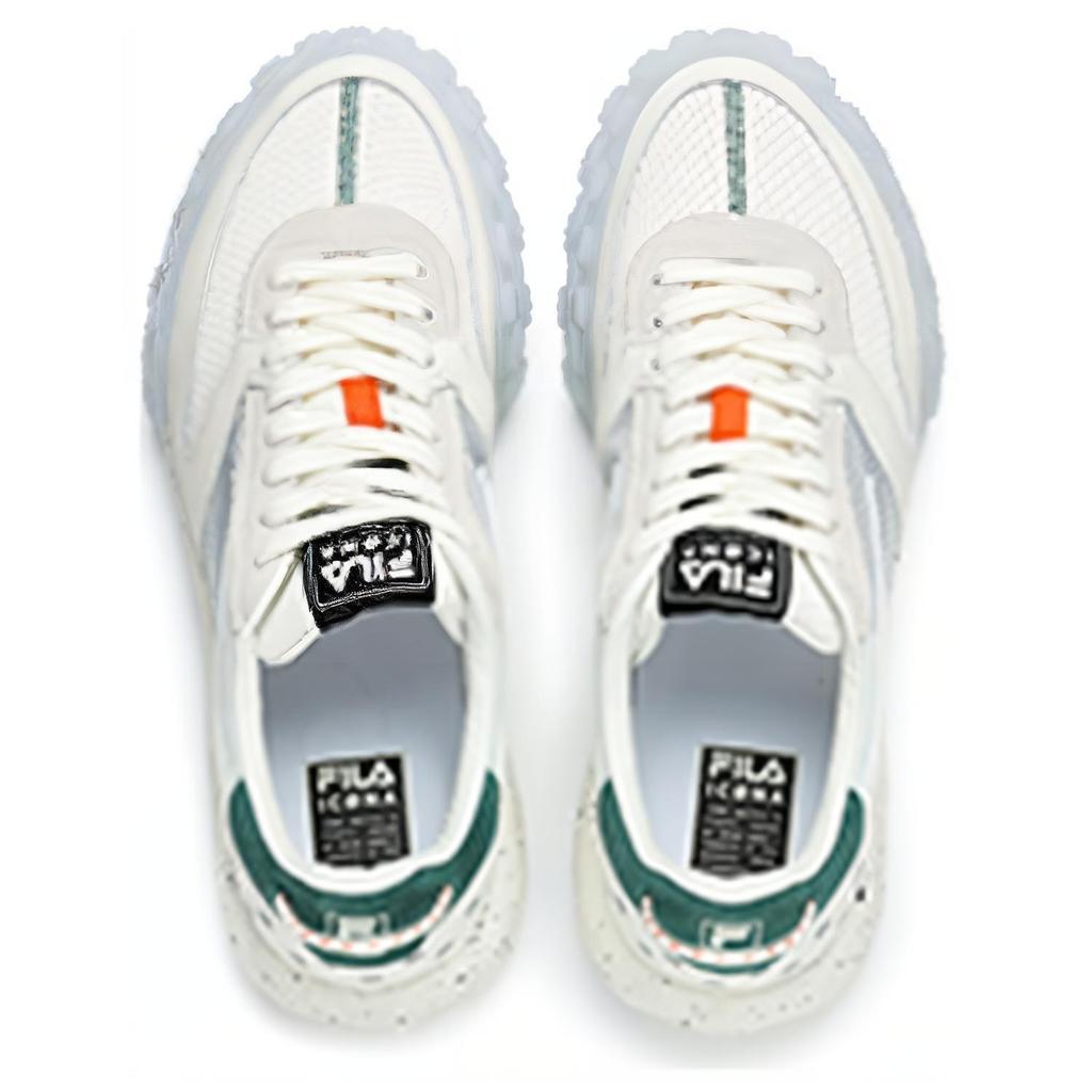 New FILA Gara Chunky Sneakers 'White Green' F12M223105FSW