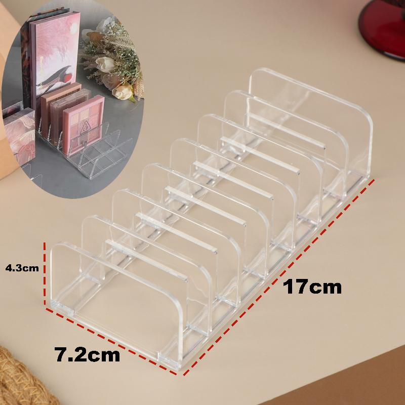 1Pcs CD Display Rack Clear Acrylic CD Holder Organizer Up To 14 Standard CD Cases Media Shelf Storage Solution