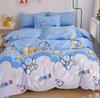 Duvet Cover Set for Double Kids Bed Quilt Cover Comforter Covers with 2pc Pillowcase Pumpkin Rabbit Bedding Set 100% Cotton