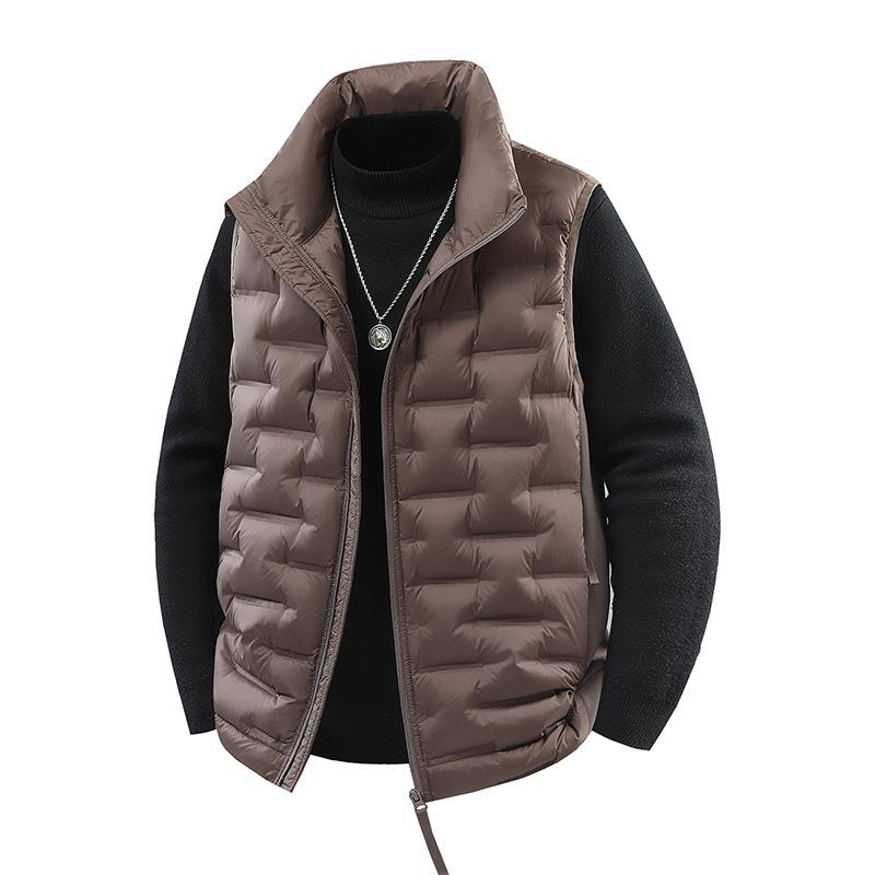 Men's & Women's Lightweight Stand-Collar Down Vest - Fashionable, Versatile, Casual Outerwear