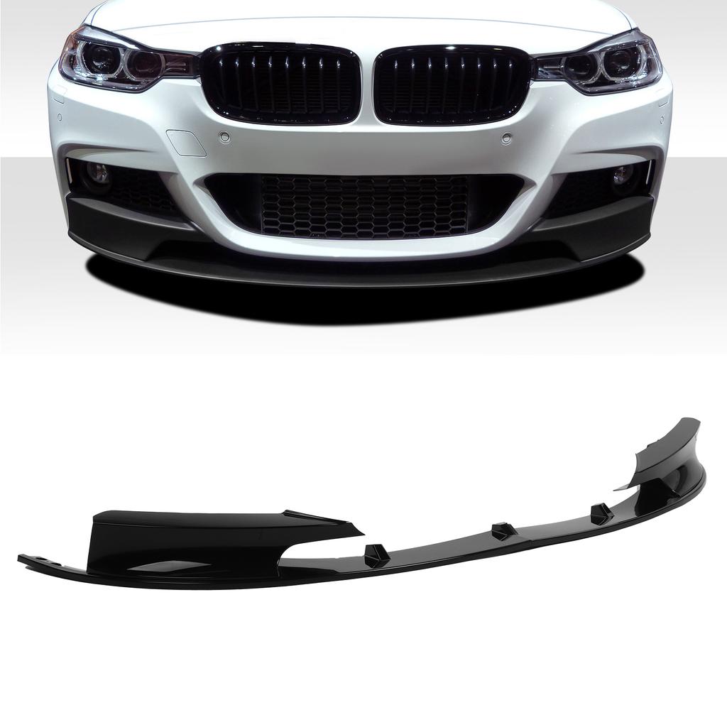 2 szt. Rozdzielacz Wargi Splittera Zderzaka Przedniego Zestaw Body Deflektor Pasuje do Serii 3 F30 F35 2012-2018