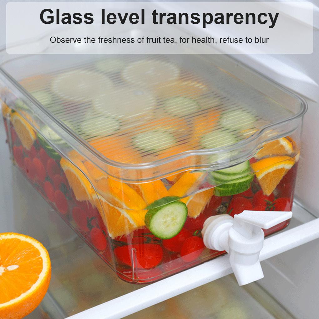 Satın alın 3.8L Fruit Kettle Household Water Bottle Fruit Kettle