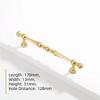 Zinc Alloy Cabinet Door Handle Light Luxurious French Style Wardrobe Door Handle High-end Solid Antique Kitchen Cupboard Pull