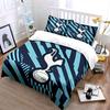 White Bird, Football, Stripes. Bedding Sets Duvet Cover Sets Duvet Covers Pillowcases(1 * Duvet Cover 2 * Pillowcases Without Duvet Insert)