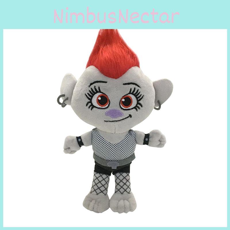 Trolls Cartoon New 2 Barb Plush Toy Cute Soft Stuffed Doll Kid 23cm Gift Toys