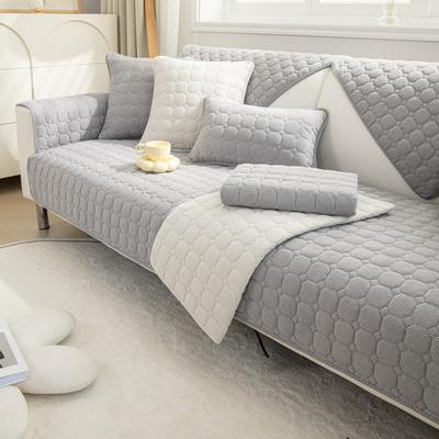 Thicke Sofa Cover Non-slip Couch Cover Cushion Slipcover for Living Room Universal for All Seasons Corduroy Home Protector Cover