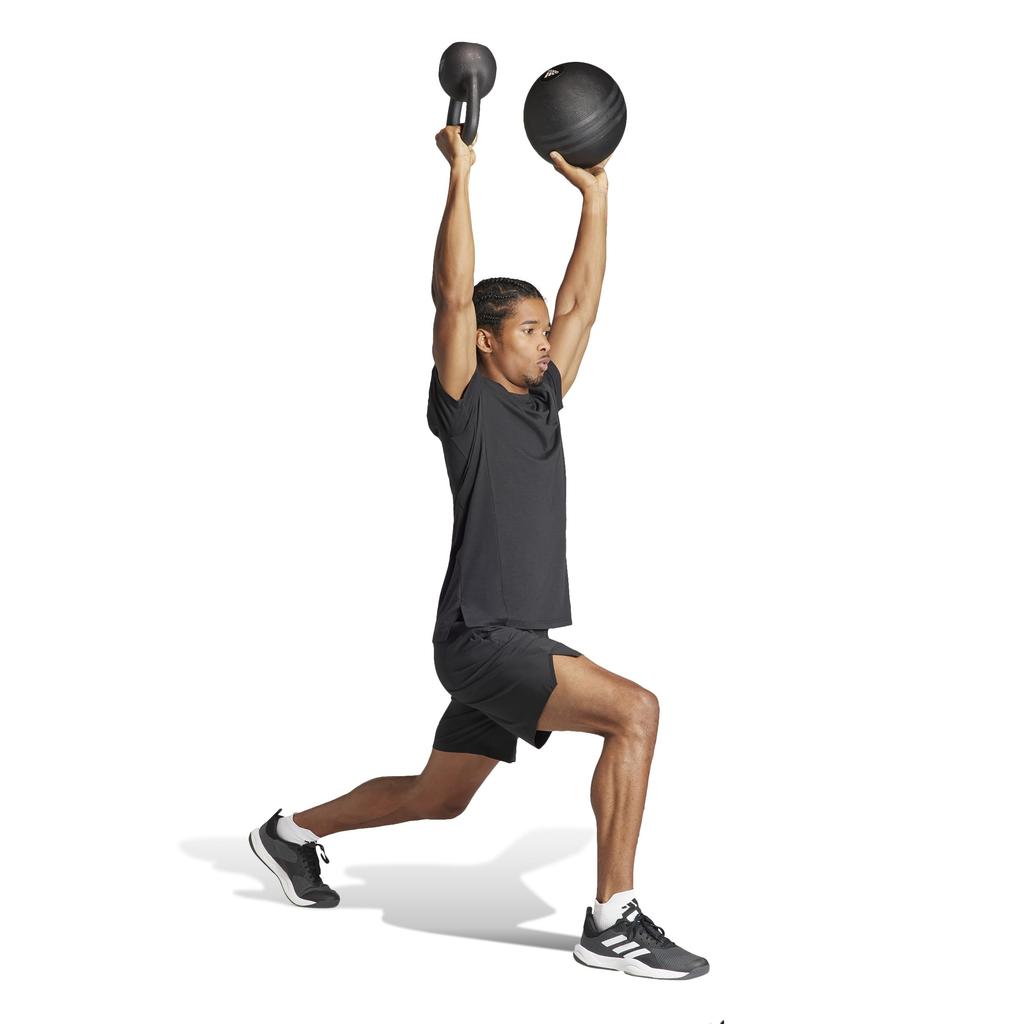 Adidas D4T Short Sleeve Black Size L Men's T-Shirt, IEJ24, (IK9725),