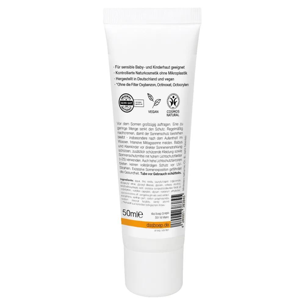 Boep Sonnencreme Sensitive LSF50, 50ml