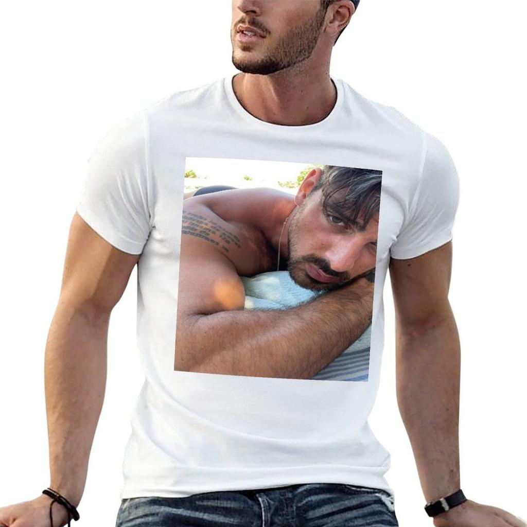 Michele Morrone So T-Shirt Stain Resistant Casual Tee