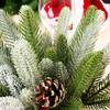 50/5x Artificial Green Pine Branch Leaves Christmas Decoration Xmas Tree Home Room Decor New Year Christmas Garland Accessory