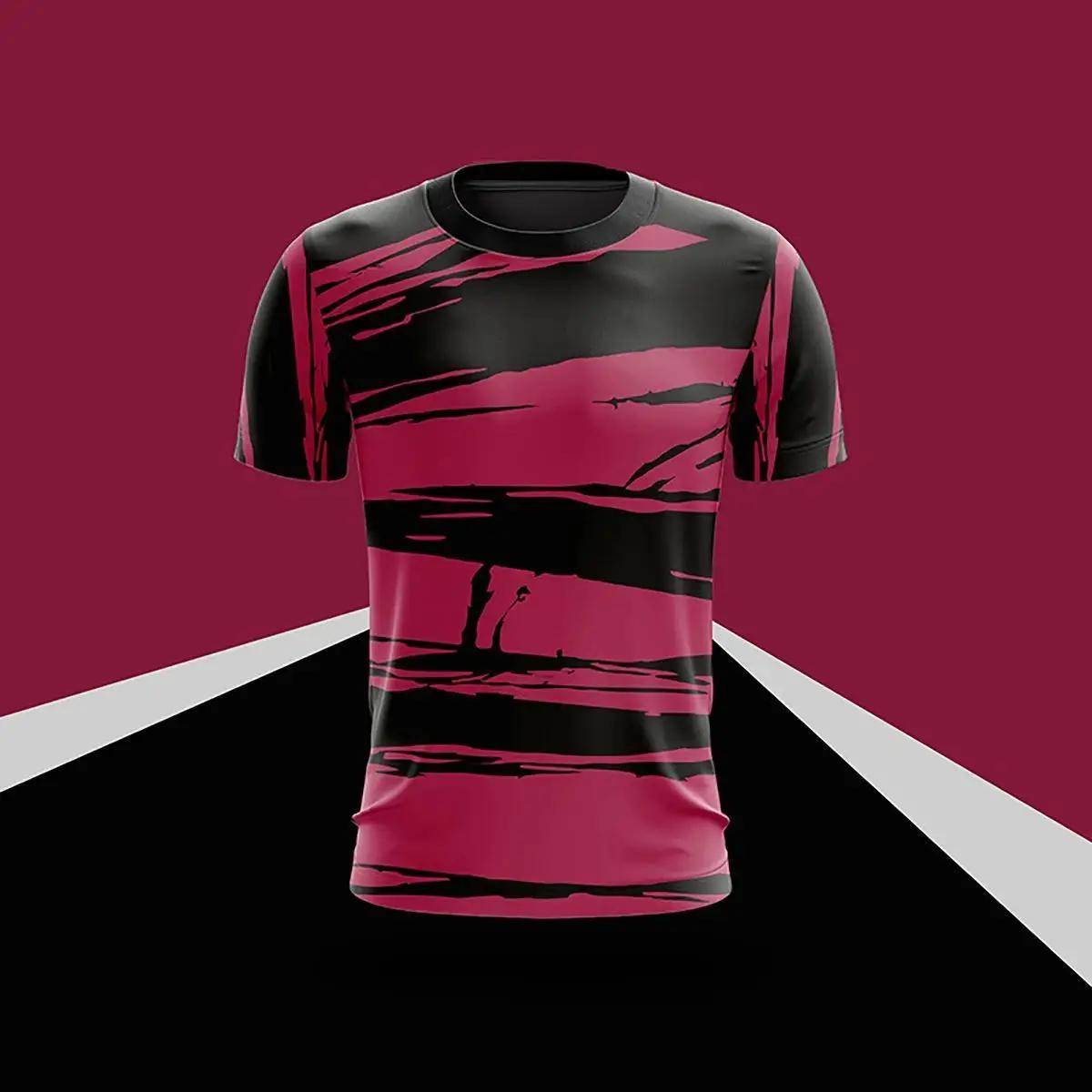 3D Quick-drying breathable men s sports quick-drying T-shirt badminton sports T-shirt Kids Tshirt Men s Shirts Woman t-shirts XXS
