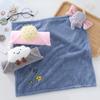 High Quality Cartoon Animal Hanging Hand Towel Coral Velvet Quick Dry Wiping Towel Thickening Absorbent Towel Children