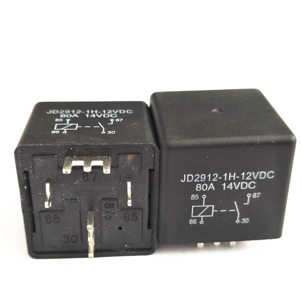 1pcs Automotive Relay JD2912 80A 12V4P High Current Relay PCB Circuit Board Tip