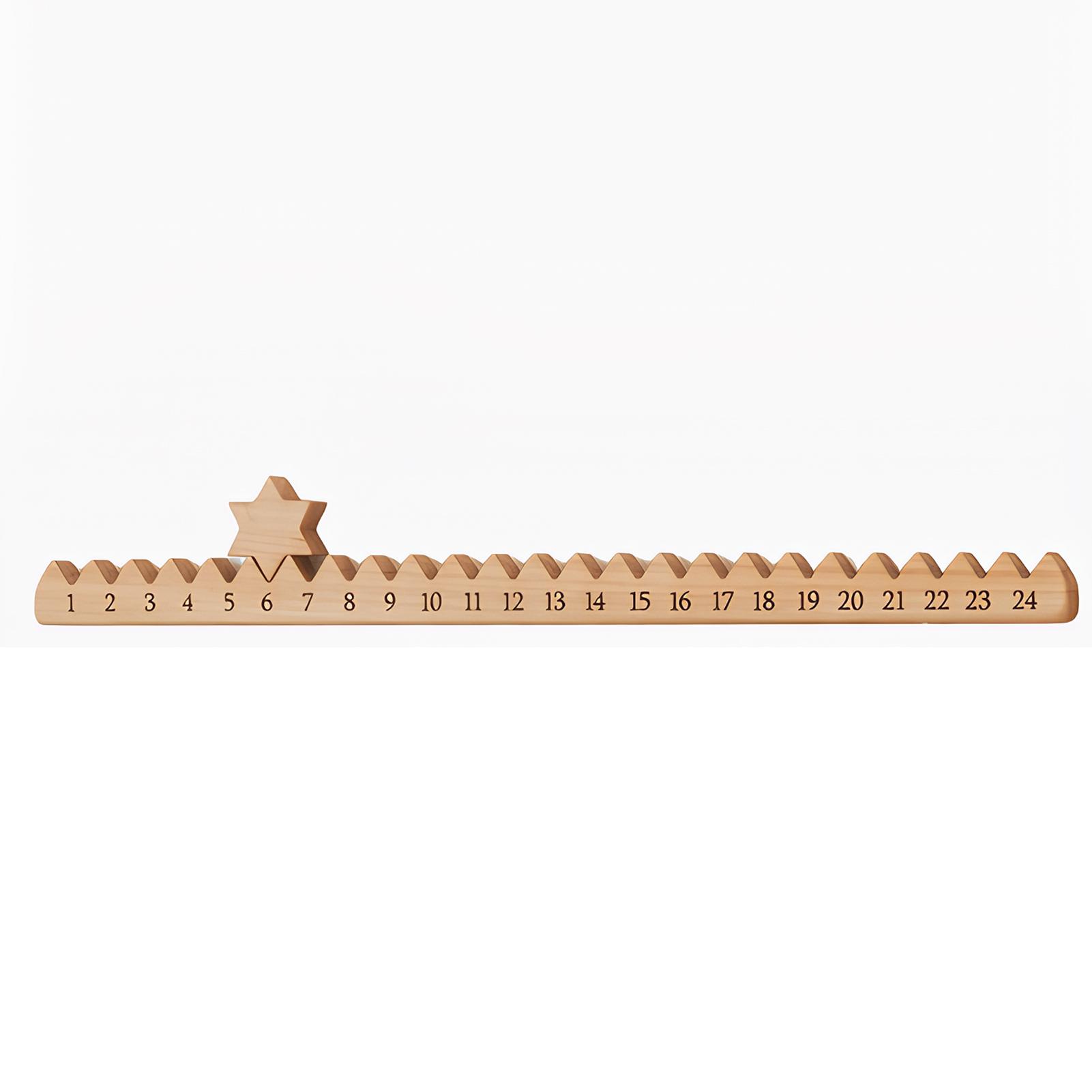 

Office Entertainment Venue Christmas Advent Calendar Flexible And Festive Decoration 24 Days Wooden Advent Calendar