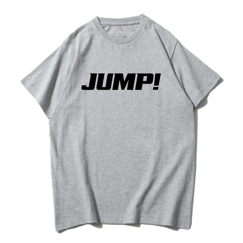 Jump Single Graphic 2025 T-shirt Band and Pink Korean Girls' Band Tshirts Fashion Short Sleeve T Shirt Women Clothing