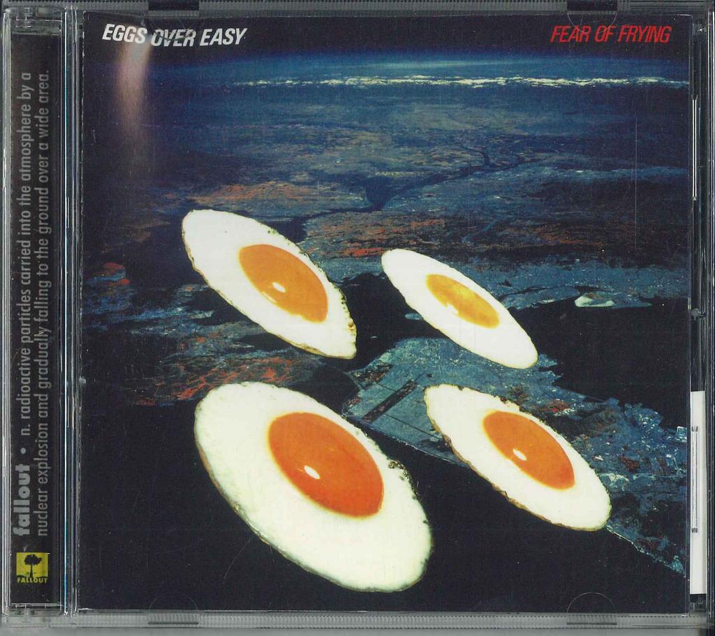 CD EGGS OVER EASY - Fear Of Frying FOCD2117 FALLOUT Japan Obi Rock Used