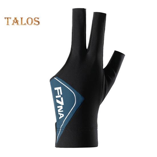 

1 шт. Перчатка для бильярда с эластичной застежкой-лентой, регулируемый дизайн, нескользящая, для левой руки, 3 пальца, для бильярда синий