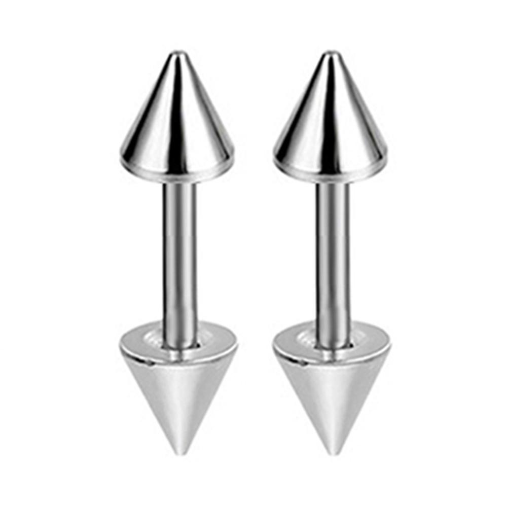 2/5/10Pcs Medical Stainless Steel Labret, Lip Piercing Jewelry Tragus Cartilage Ear Studs Earrings For Women / Men Trend