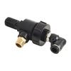 Black Quick Exhaust Valve Cylinder Accessory Exhaust Elbow Valve