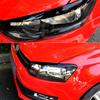 Eyebrows for Volkswagen VW POLO 4 MK4 9N 9N3 2005-2009 Headlight Eyelids Cover Eye Lids Sticker Trim Body Kit Car Accessories