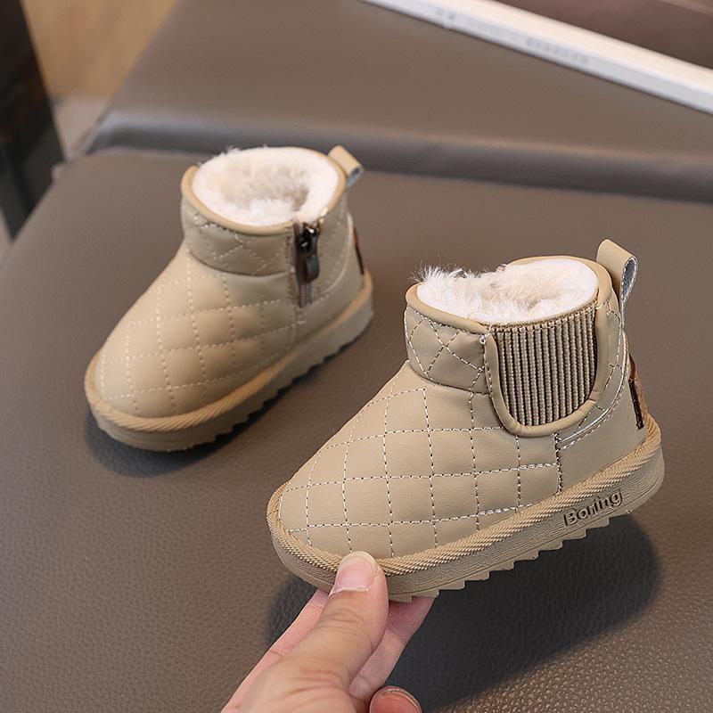 Children's Snow Boots, Girls' New Winter Cotton Shoes, Toddler Shoes, Plush Shoes, Toddler Boots, Boys' Winter Shoes