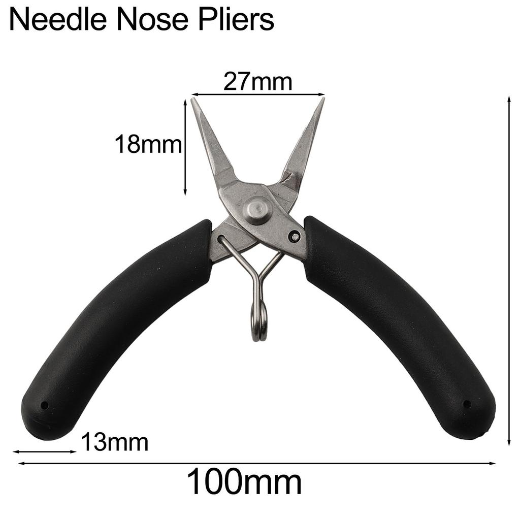 Mini Pliers Diagonal Pliers Round Bent Needle Nose Pliers For DIY Small Jewelry