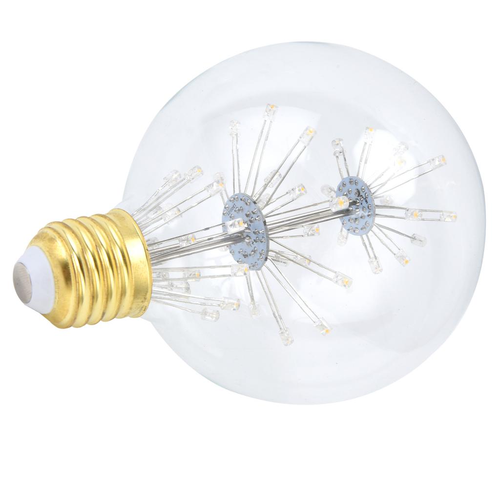 Antique LED Light Bulb 3W G95 E27 Globe Round Bulb for Festive Decoration 85?265V Warm Light