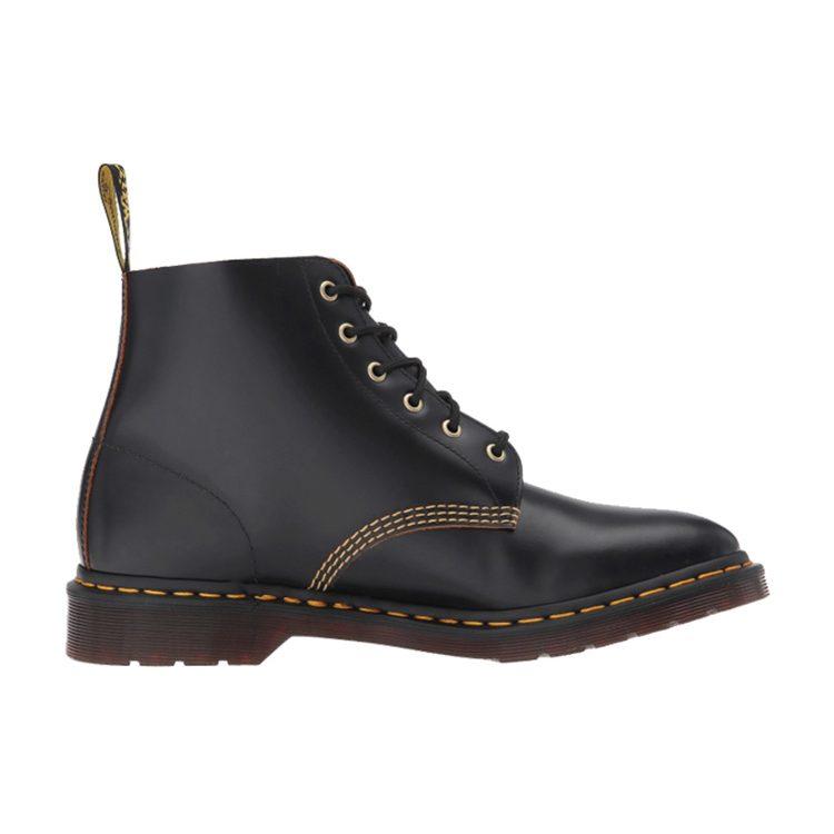 DR. Martens Retro 6 Kampfstiefel Paar Stil Schwarz 22701001