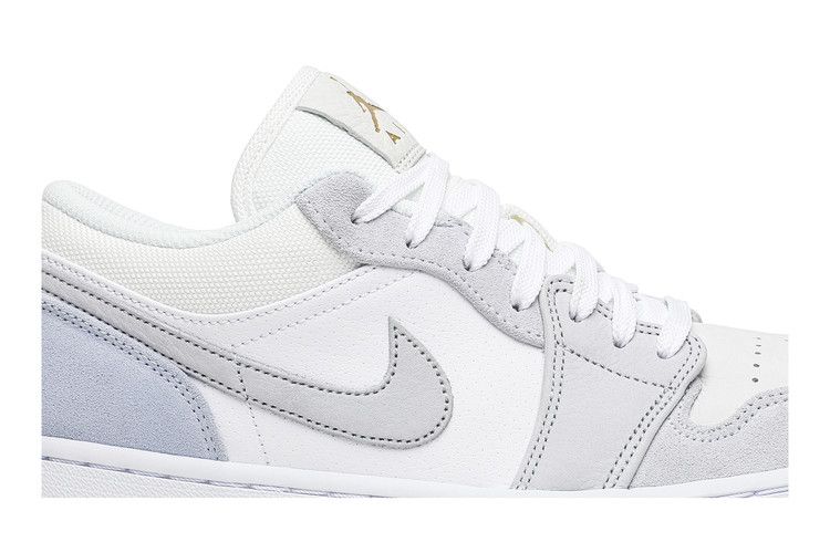 Men's Sneakers Nike Jordan 1 Low Paris White/Sky Grey-Football Grey