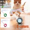 Interactive Cat Toy Indoor Automatic Rolling Magic Ball Kitten Toy Rolling Ball With Long Tail Teaser Smart Pet Electric Cat Toy
