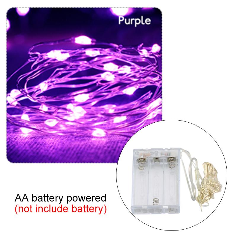 Xiaomi 2M 3M 5M 10M Kupferdraht LED Lichterketten Fee Girlande Licht Batteriebetrieben Für Weihnachten Hochzeit Party Dekoration Beleuchtung