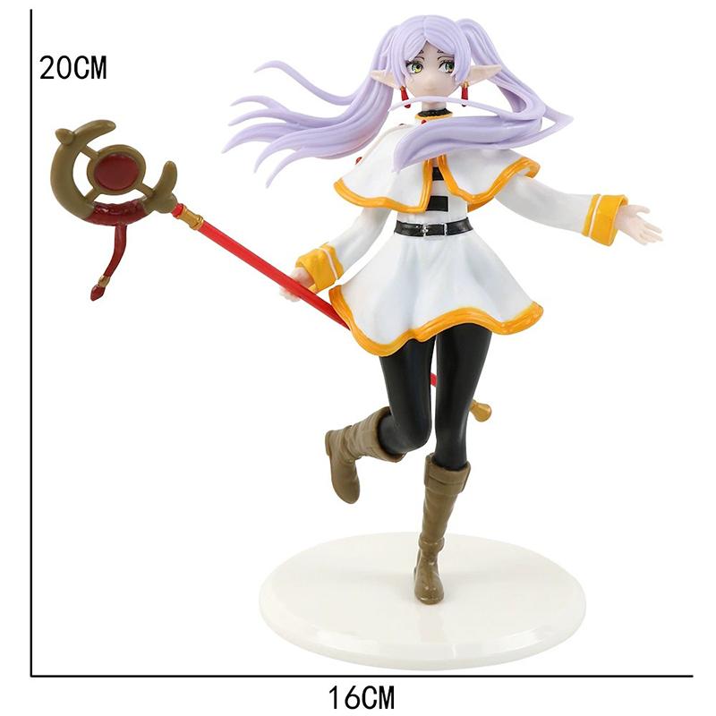 The Action Figure Frieren Beyond Journey's End Anime Girl Figure Noodle Stopper Sousou no Frieren Collectible Model Doll Toys