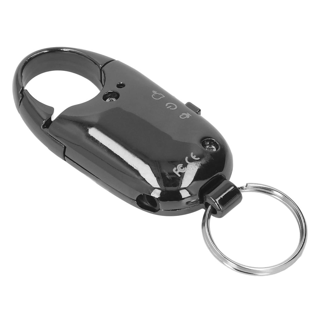 Audio Recorder Micro Keychain 16 GB 15H Voice Capture Pendant Voice Recorder WAV Black