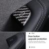 Door Switch Button Sticker for Tesla Model 3 Y 2019-2025 Carbon Fiber Car Interior Door Switch Button Trim Stickers Accessories