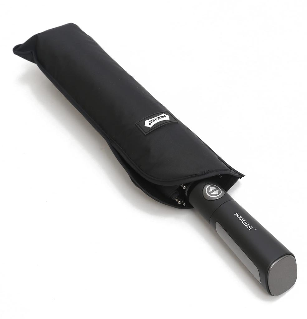 PARACHASE Folding Automatic Wind Arc Length Diameter One Wind Umbrella Case Water M Umbrella, Open/Close, Large, Men's, Resistant, 140cm, 125cm,