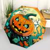 1pc Pumpkin Halloween Automatic Open/Close Umbrella, Windproof, Folding Compact Umbrella with Lightweight Design for Women/Men175