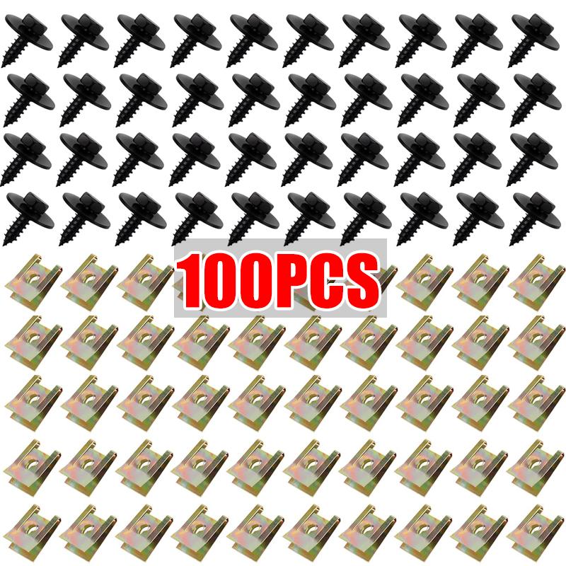 

Змішані автомобілі Мотоцикли Металеві гвинтові нарізні застібки Затискач U-типу з гвинтом Затиск для захисту від іржі Гвинт Пряжка Залізний лист