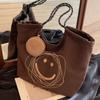 Polyester Bag Women's Large-capacity New Fashionable Versatile Shoulder Bag Cloth Bag Texture Class Tote Bag