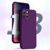 Purple For For Iphone 16 Liquid Silicone Phone Case 11 12 13 14 1 Pro Max Mini X XS XR 7 8 14 1 16 Plus Full Protection Case