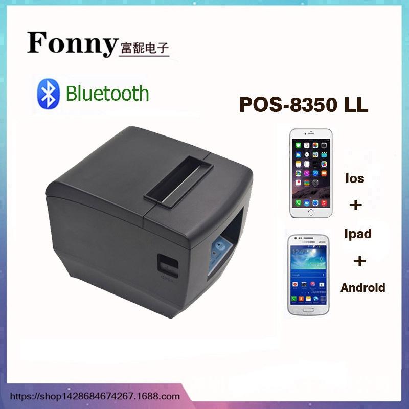 80-мм Bluetooth 4.0 Термопринтер с резаком (Совместимо с Android) POS-8350LL Chinese National Standard