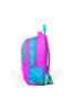 Coral High Kids Pembe Mavi Simli Kedi Desenli Üç Bölmeli Okul Sırt Çantası 14387